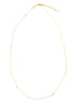 Natural stone chain necklace
